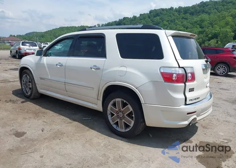2011 GMC Acadia Denali из США, поврежденный, VIN 1GKKVTED1BJ415773
